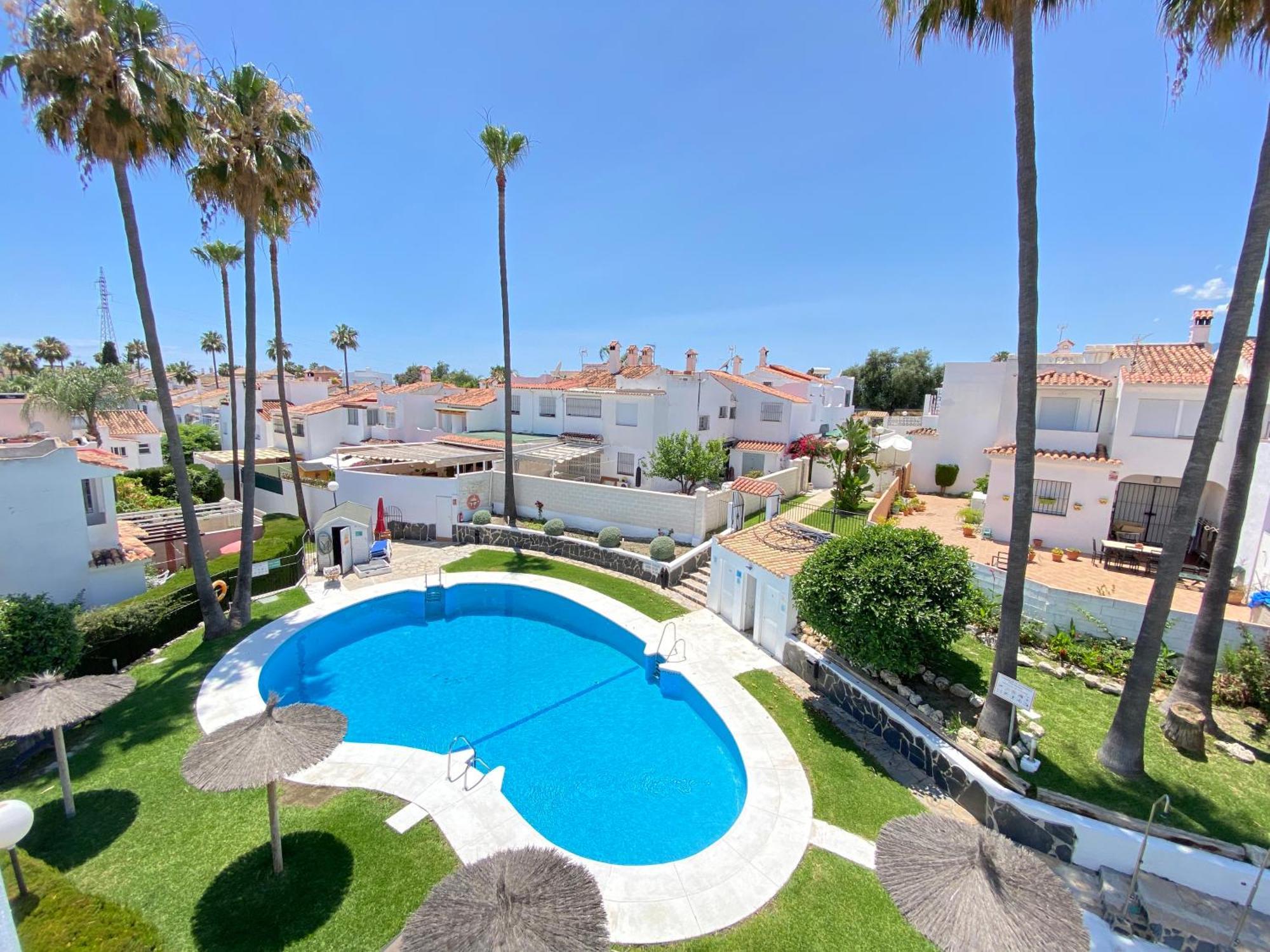 Townhouse W/Sea View & Garden Villa Estepona Luaran gambar